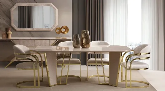 Product img 2, Sultan Metal Ayaklı Yemek Odası Takımı